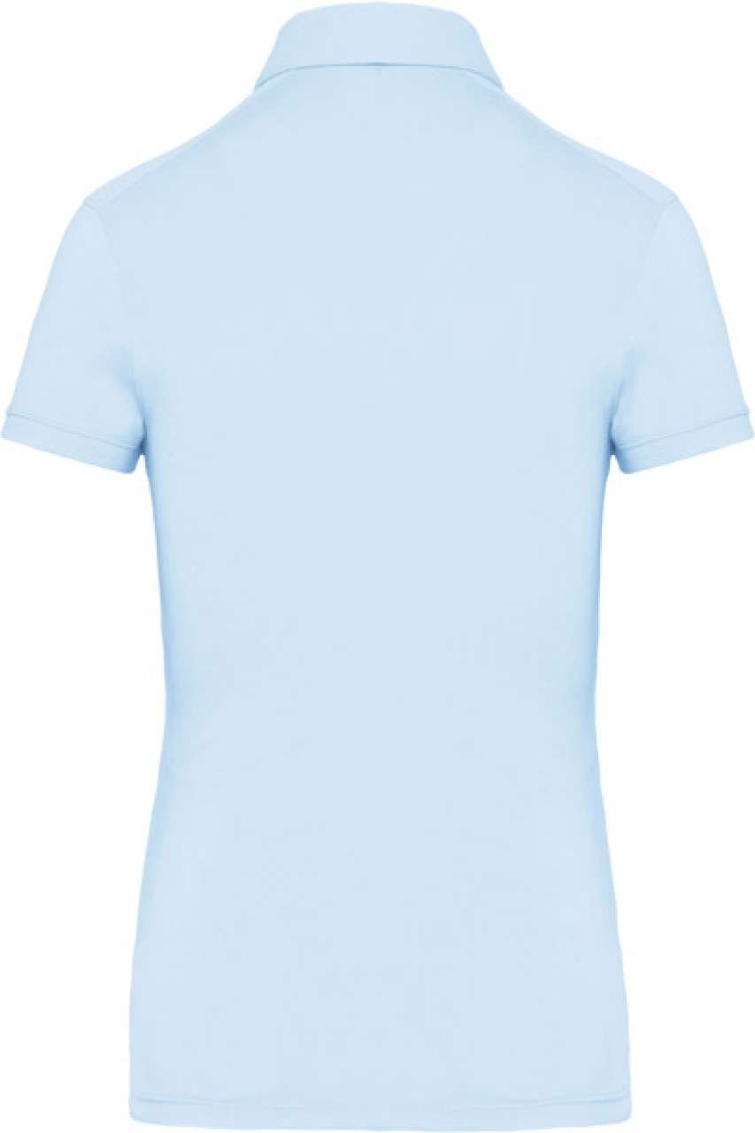 LADIES' SHORT SLEEVED JERSEY POLO SHIRT