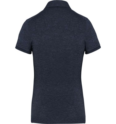 LADIES' SHORT SLEEVED JERSEY POLO SHIRT