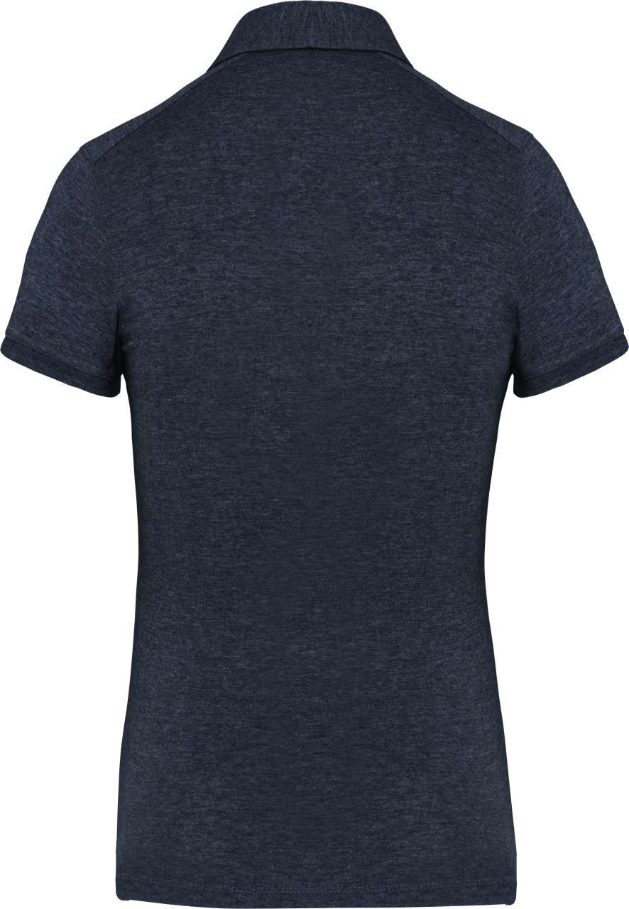 LADIES' SHORT SLEEVED JERSEY POLO SHIRT