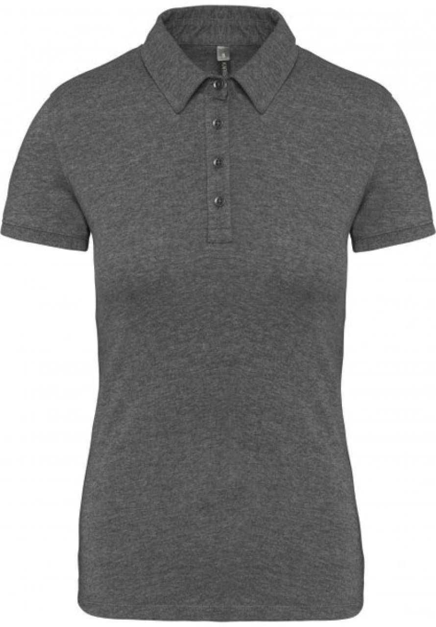 LADIES' SHORT SLEEVED JERSEY POLO SHIRT