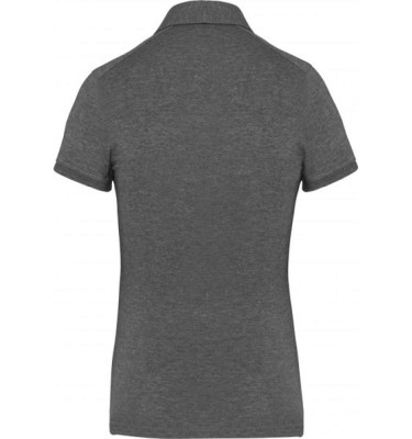 LADIES' SHORT SLEEVED JERSEY POLO SHIRT