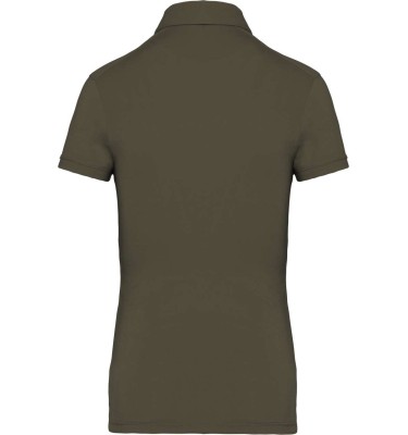 LADIES' SHORT SLEEVED JERSEY POLO SHIRT