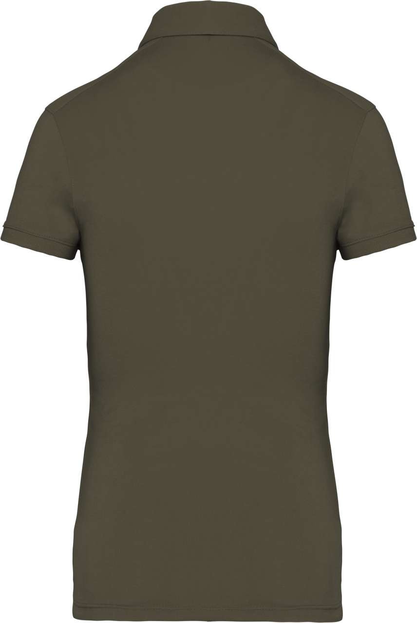 LADIES' SHORT SLEEVED JERSEY POLO SHIRT