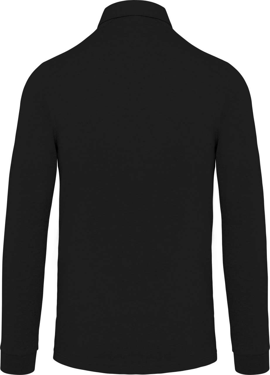 MEN'S LONG SLEEVED JERSEY POLO SHIRT