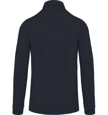 MEN'S LONG SLEEVED JERSEY POLO SHIRT