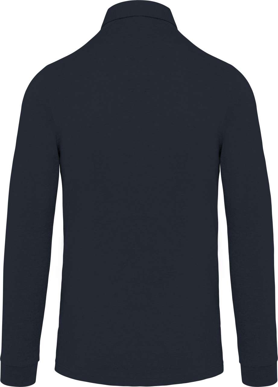 MEN'S LONG SLEEVED JERSEY POLO SHIRT