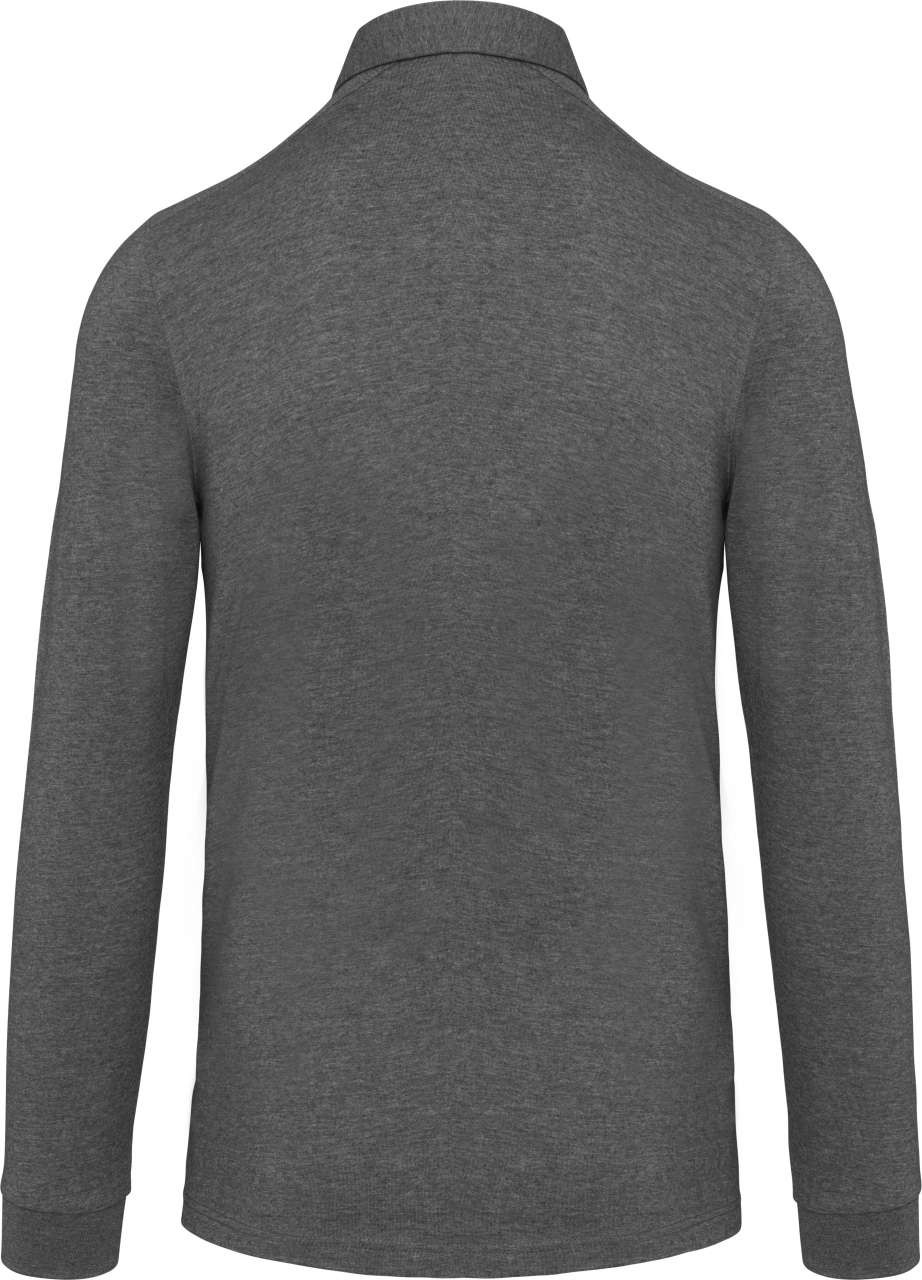 MEN'S LONG SLEEVED JERSEY POLO SHIRT