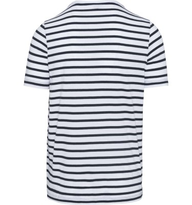 STRIPED SHORT SLEEVE SAILOR T-SHIRT WITH POCKET