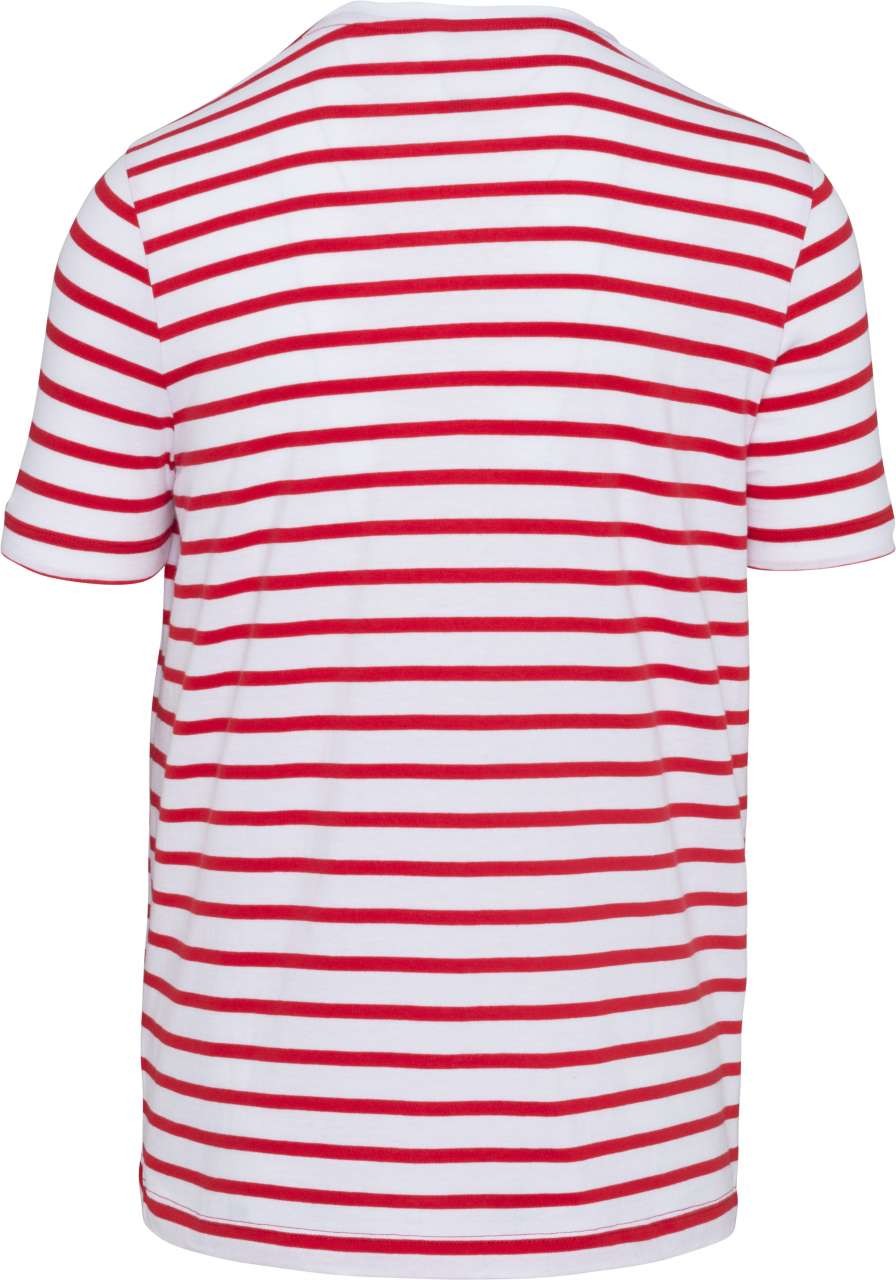 STRIPED SHORT SLEEVE SAILOR T-SHIRT WITH POCKET