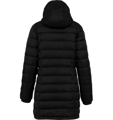 LADIES' LIGHTWEIGHT HOODED PADDED PARKA