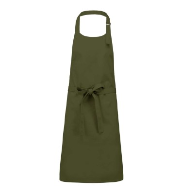 COTTON APRON WITHOUT POCKET