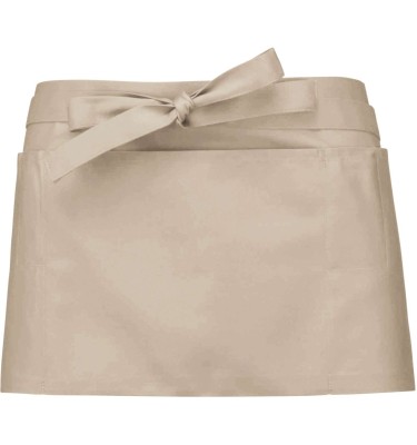 POLYCOTTON SHORT APRON