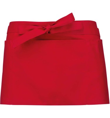 POLYCOTTON SHORT APRON