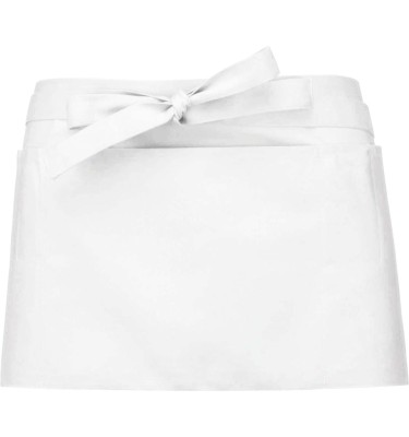 POLYCOTTON SHORT APRON