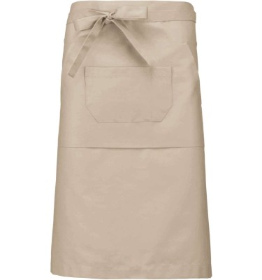 POLYCOTTON LONG APRON