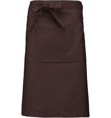 POLYCOTTON LONG APRON