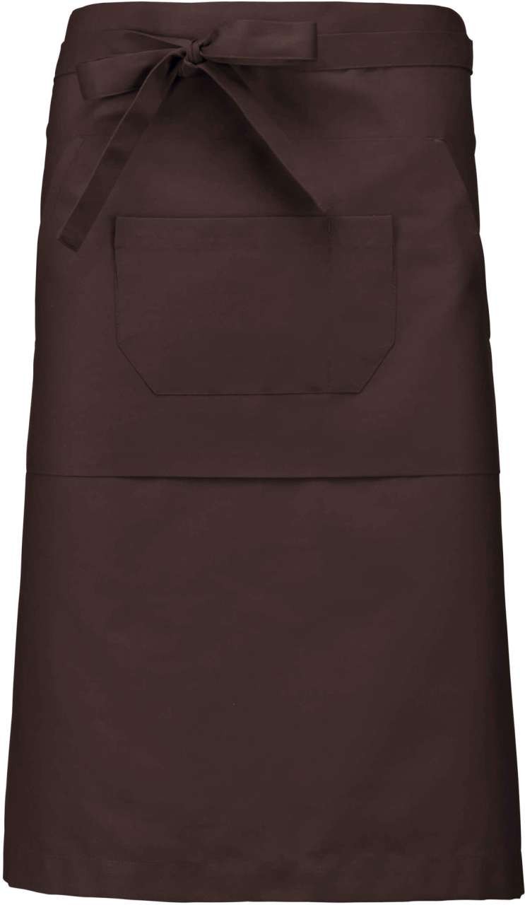 POLYCOTTON LONG APRON