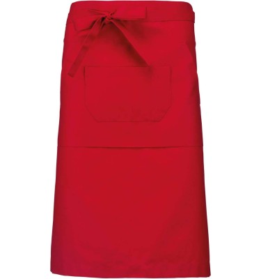 POLYCOTTON LONG APRON