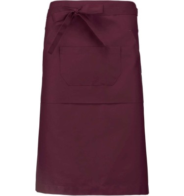 POLYCOTTON LONG APRON