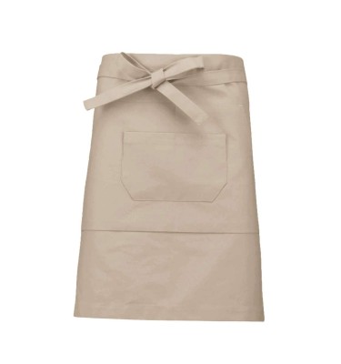 COTTON MID-LENGTH APRON