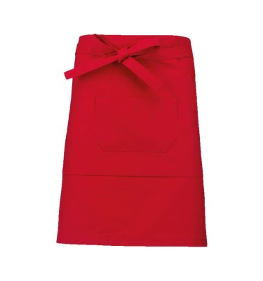 COTTON MID-LENGTH APRON
