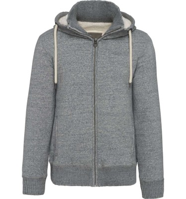 VINTAGE SHERPA-LINED FLEECE JACKET