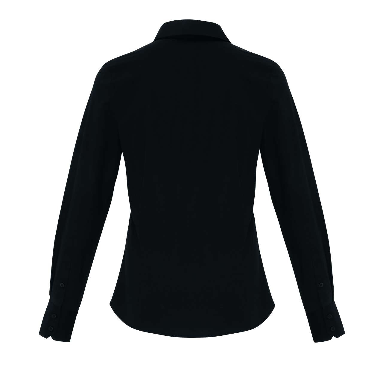 WOMEN'S STRETCH-FIT COTTON POPLIN LONG SLEEVE SHIRT