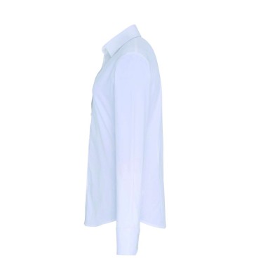 WOMEN'S STRETCH-FIT COTTON POPLIN LONG SLEEVE SHIRT