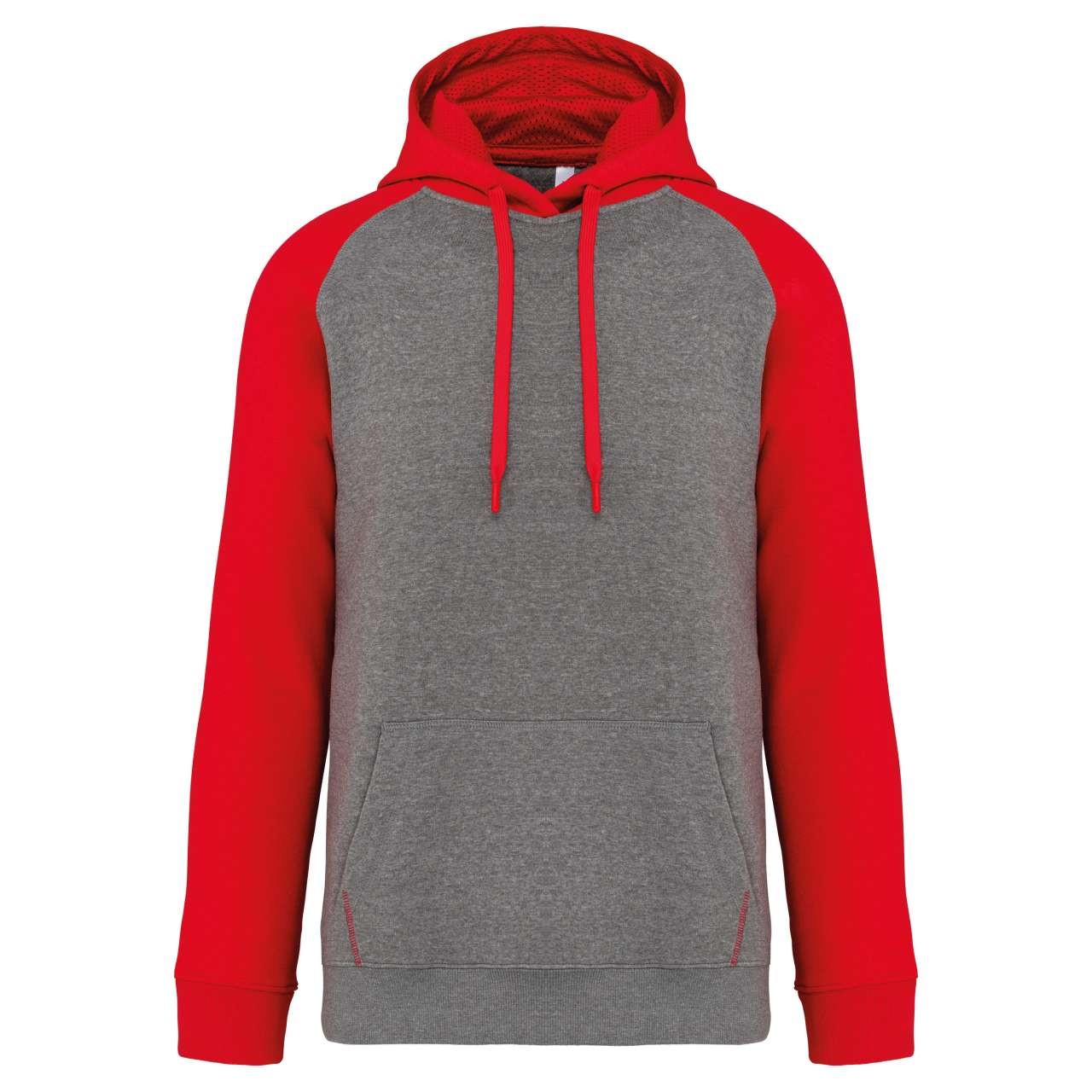 ADULT TWO-TONE HOODED SWEATSHIRT