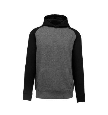 KIDS' TWO-TONE HOODED SWEATSHIRT