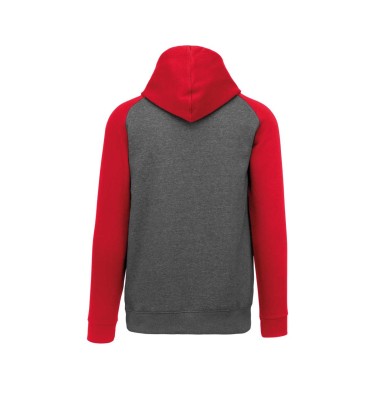 KIDS' TWO-TONE HOODED SWEATSHIRT
