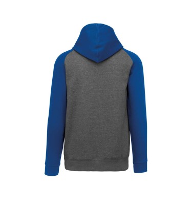 KIDS' TWO-TONE HOODED SWEATSHIRT
