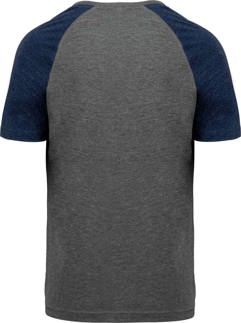 ADULT TRIBLEND TWO-TONE SPORTS SHORT-SLEEVED T-SHIRT