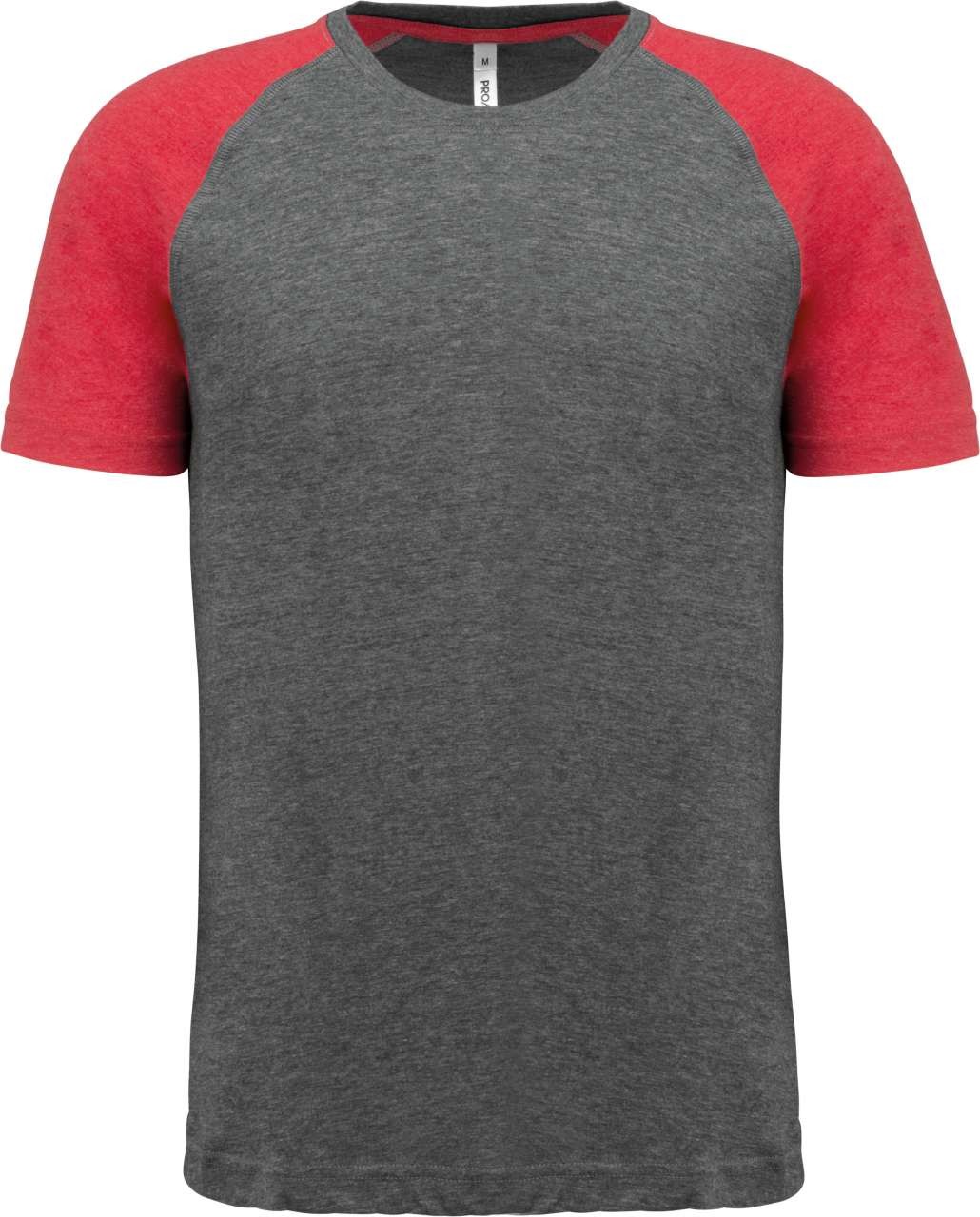 ADULT TRIBLEND TWO-TONE SPORTS SHORT-SLEEVED T-SHIRT
