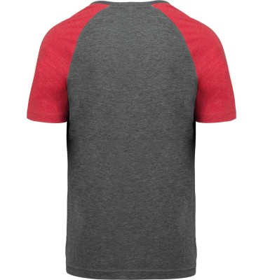 ADULT TRIBLEND TWO-TONE SPORTS SHORT-SLEEVED T-SHIRT