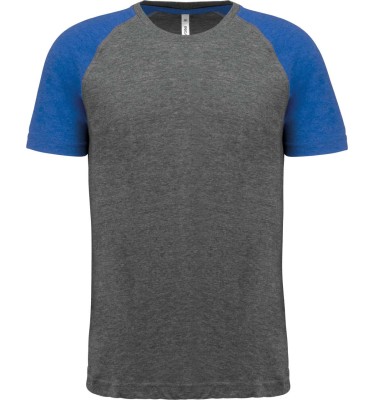 ADULT TRIBLEND TWO-TONE SPORTS SHORT-SLEEVED T-SHIRT