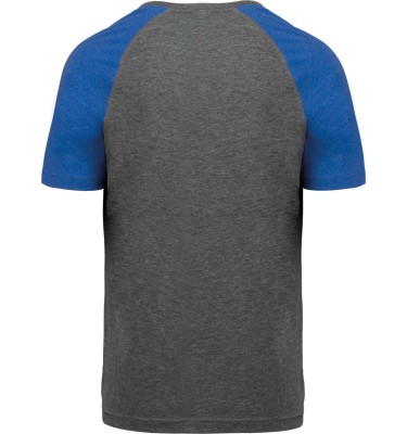 ADULT TRIBLEND TWO-TONE SPORTS SHORT-SLEEVED T-SHIRT