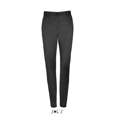 SOL'S JARED WOMEN - SATIN STRETCH TROUSERS