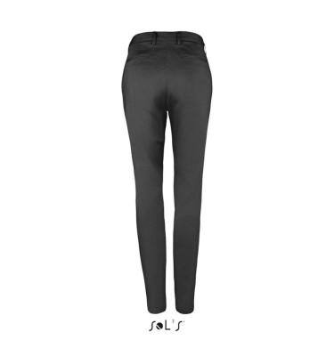 SOL'S JARED WOMEN - SATIN STRETCH TROUSERS