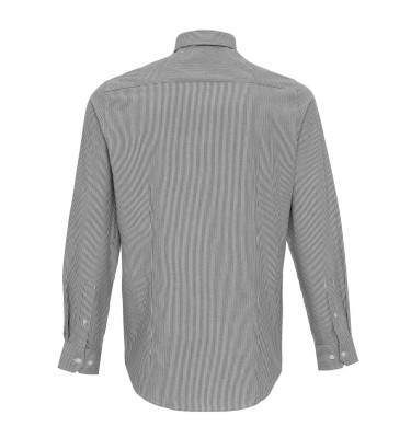 MEN’S COTTON RICH OXFORD STRIPES SHIRT