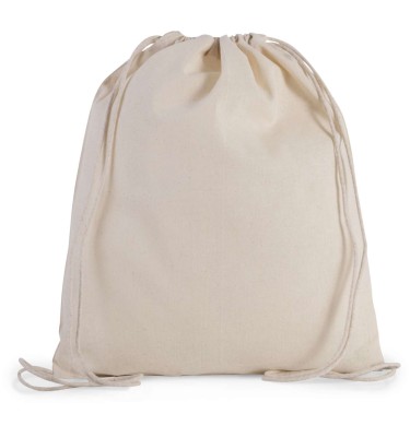 ORGANIC COTTON SMALL DRAWSTRING BAG