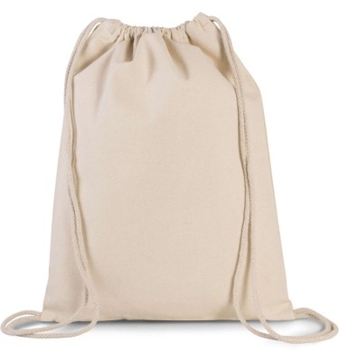DRAWSTRING BAG WITH THICK STRAPS