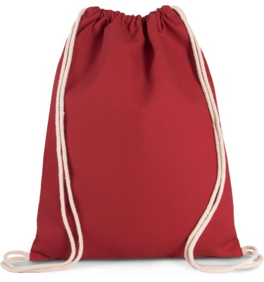 DRAWSTRING BAG WITH THICK STRAPS