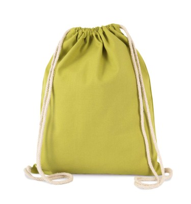 DRAWSTRING BAG WITH THICK STRAPS