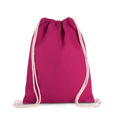 DRAWSTRING BAG WITH THICK STRAPS