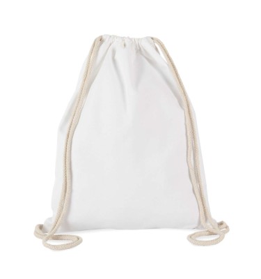 DRAWSTRING BAG WITH THICK STRAPS