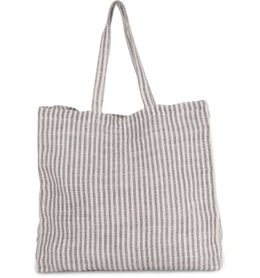 JUCO STRIPED SHOPPER BAG