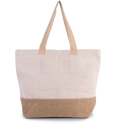 RUSTIC JUCO HOLD-ALL SHOPPER BAG