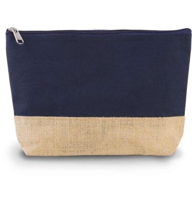 CANVAS & JUTE POUCH