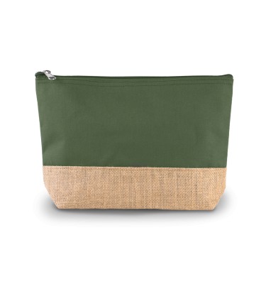 CANVAS & JUTE POUCH
